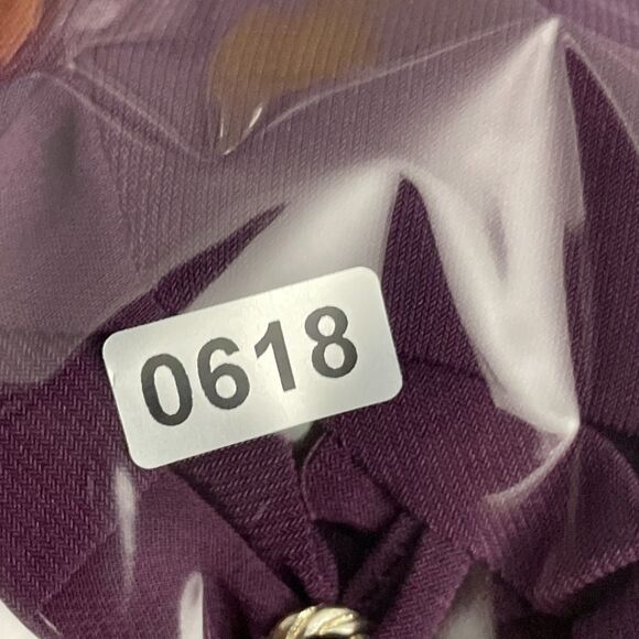 Adele & May  Blouse M Sheer 3/4 Sleeve V-Neck Keyhole Boho Feminine Top - Picture 12 of 12